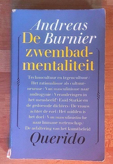 Andreas Burnier - De zwembadmentaliteit, Andreas Burnier, Ophalen of Verzenden, Zo goed als nieuw, Nederland