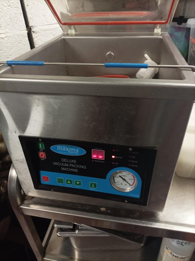 Maxima Deluxe Vacuüm Verpakkingsmachine MVAC-300, Ophalen, Gebruikt