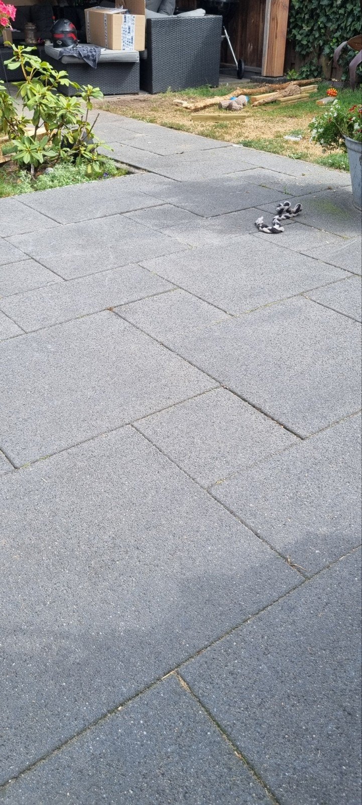 terrastegels, Ophalen, Gebruikt, 10 m² of meer, Beton