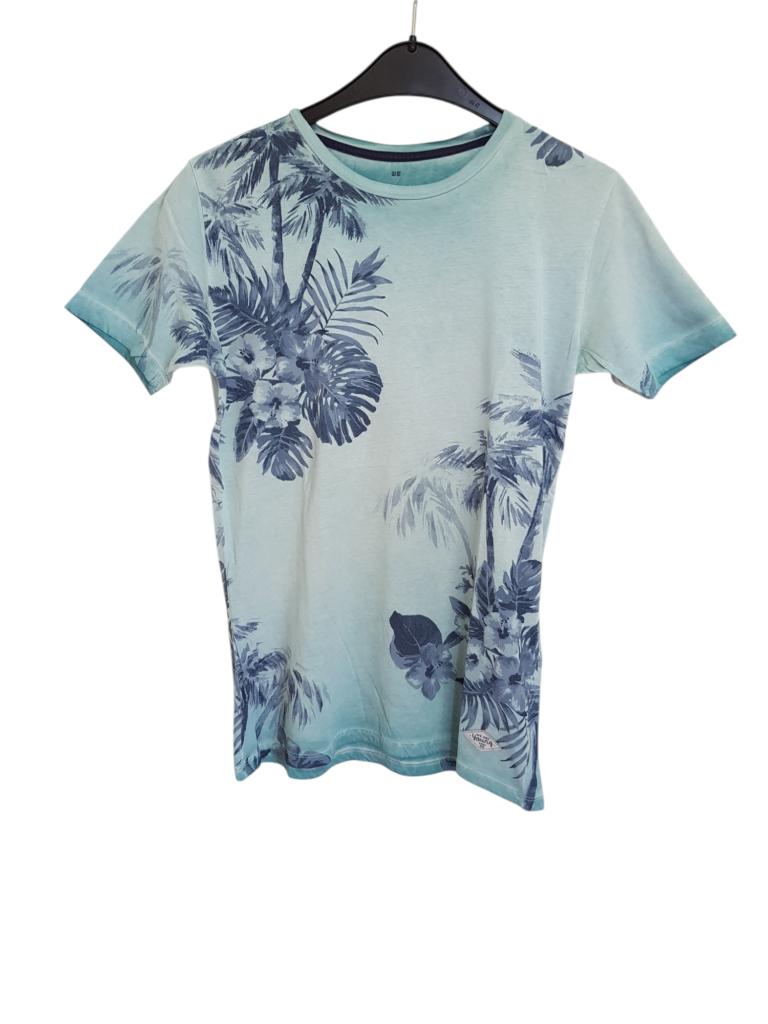 Gaaf blauw WE shirt maat 170., Kinderen en Baby's, Kinderkleding | Maat 170, Verzenden, Zo goed als nieuw, Shirt of Longsleeve