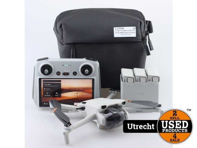 DJI Mini 3 Fly More Combo Incl DJI RC RM330 Smart Controller