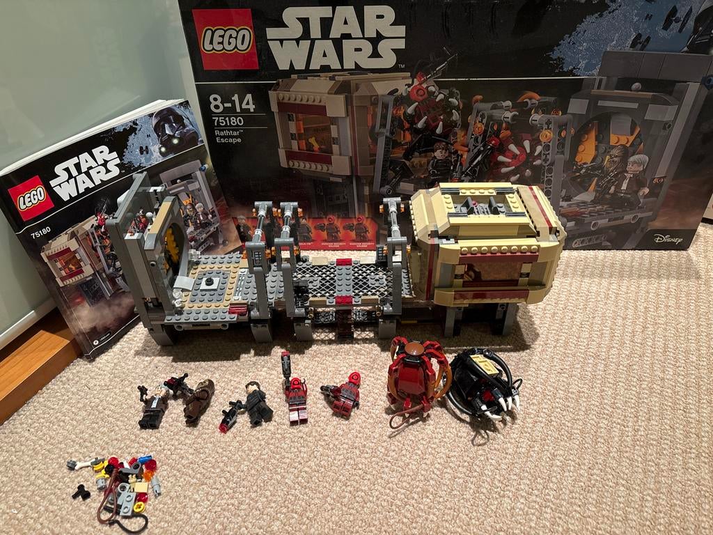 Lego Star Wars 75180 Rathtar Escape - Complete set, Star Wars, Lego, Ophalen of Verzenden, Zo goed als nieuw