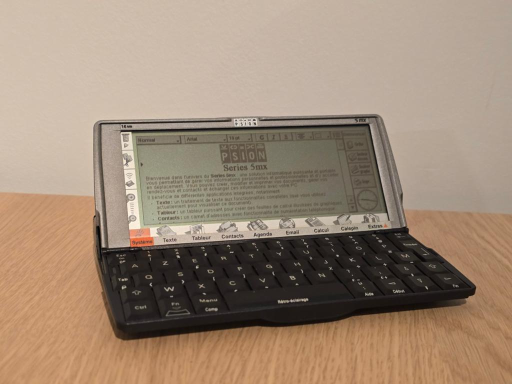 Psion series 5mx personal digital assistant computer, Ophalen of Verzenden, Psion