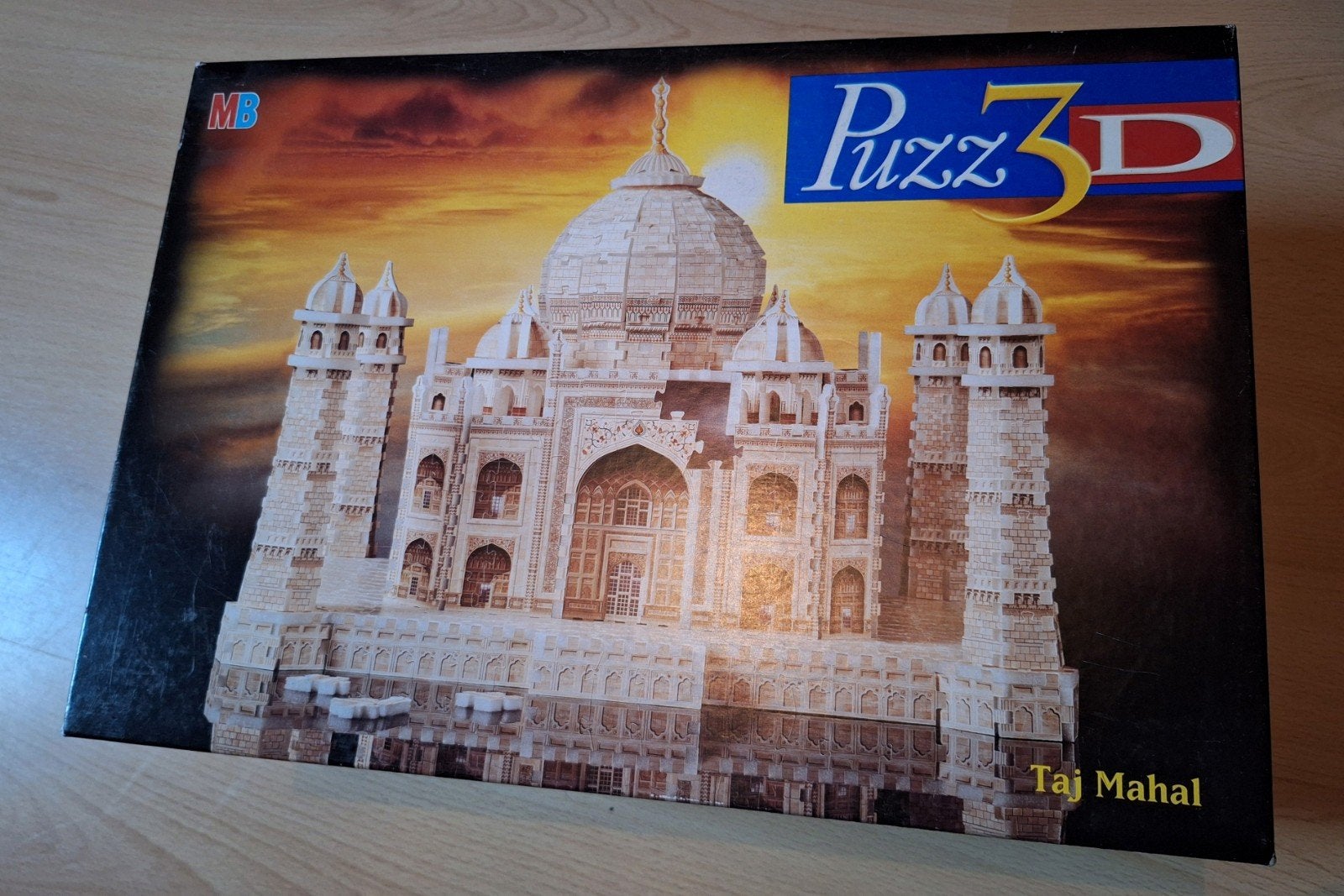 3d puzzel Taj Mahal, Ophalen of Verzenden, 500 t/m 1500 stukjes, Zo goed als nieuw, Rubik's of 3D-puzzel