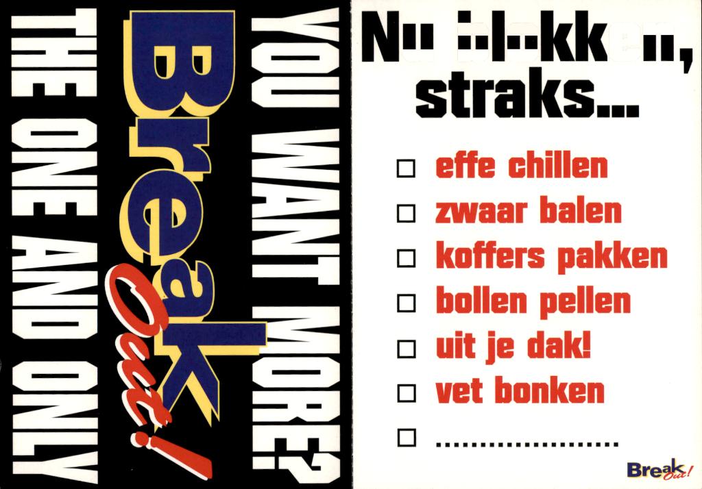 nu blokken straks.... Break out, Verzamelen, Verzenden, 1980 tot heden, Ongelopen, Overige thema's