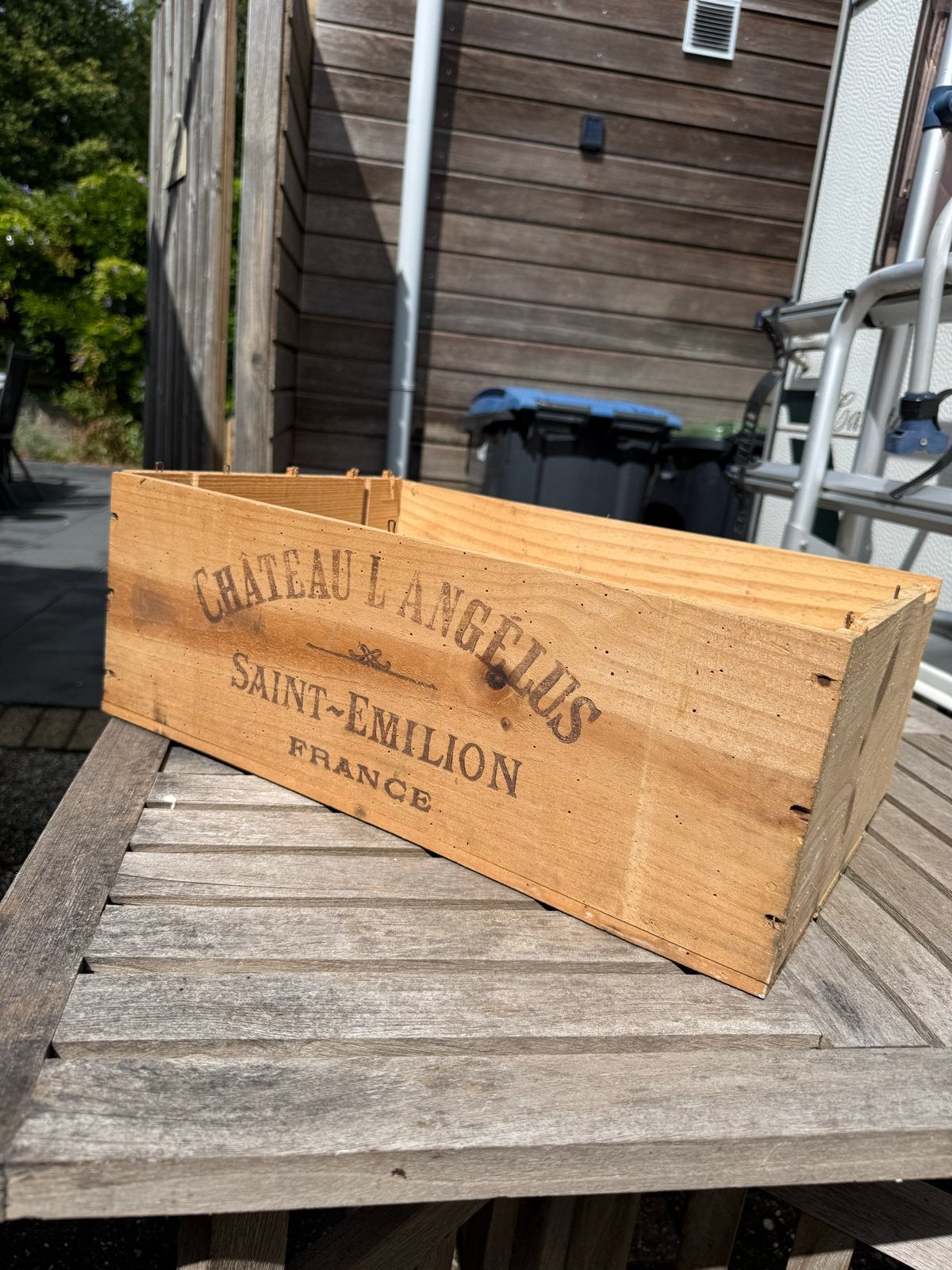 Originele, zeldzame exclusieve houten wijnkisten, Ophalen, Minder dan 50 cm, Gebruikt, 50 tot 100 cm