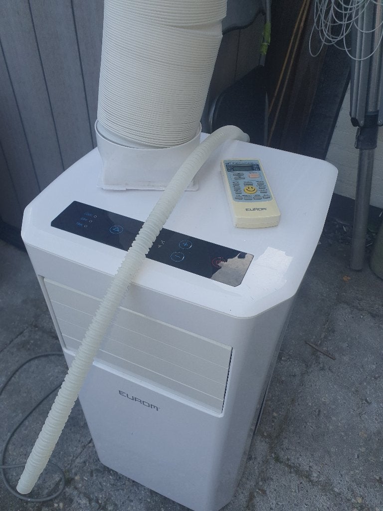 Eurom POLAR 7000 mobiele airco, Ophalen, Gebruikt, Minder dan 60 m³, 3 snelheden of meer