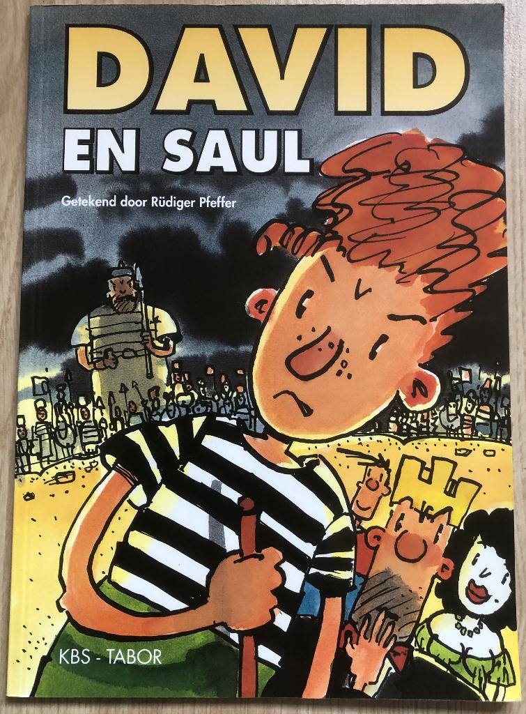 DAVID EN SAUL - STRIPBOEK, Eén stripboek, Ophalen of Verzenden, Nieuw