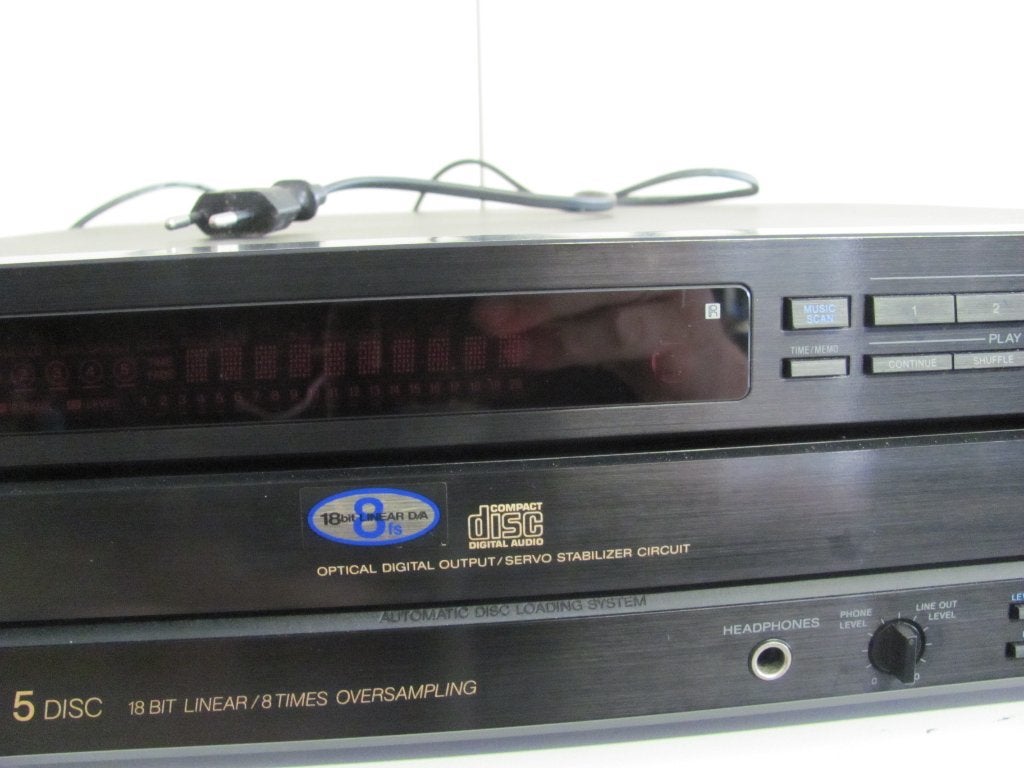 SONY 5 cd changer type cdp-c705 werkt naar behoren, Audio, Tv en Foto, Cd-spelers, Ophalen of Verzenden, Zo goed als nieuw, Sony