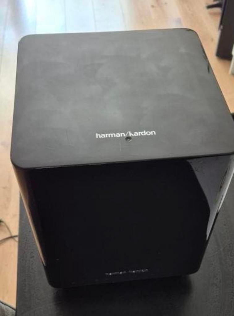 Harman Kardon HKTS210SUB/230 Subwoofer - Krachtige Bas, Ophalen of Verzenden, Zo goed als nieuw, Minder dan 500 watt