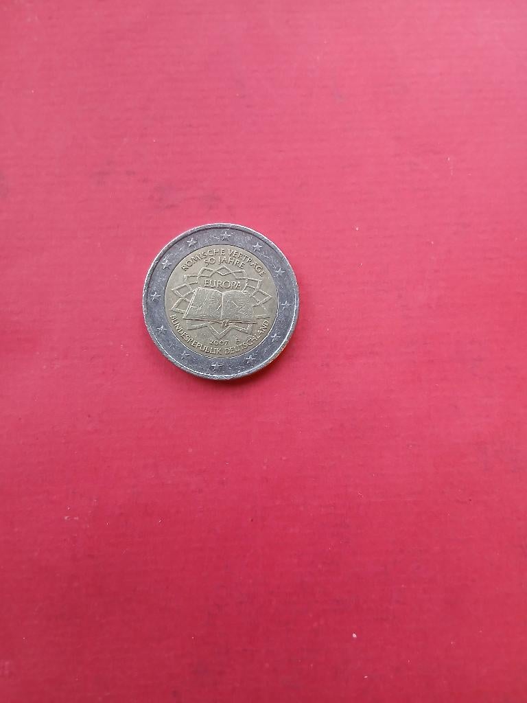 Duitsland € 2 2007 (A) "50 jaar Verdrag van Rome", Verzenden, Duitsland, 2 euro, Losse munt