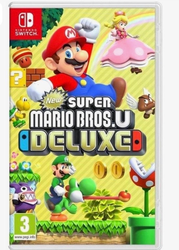 New Super Mario Bros. U Deluxe - Nintendo Switch, Ophalen, Eén computer, Zo goed als nieuw, Platform
