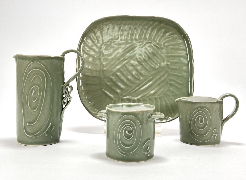 704. Keramisch servies - Ruth Weiner, 20e eeuw, Ophalen of Verzenden