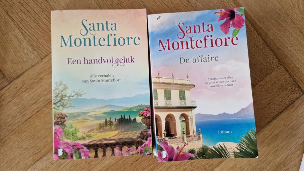 Santa Montefiore - Een handvol geluk & De affaire, Boeken, Ophalen, Zo goed als nieuw