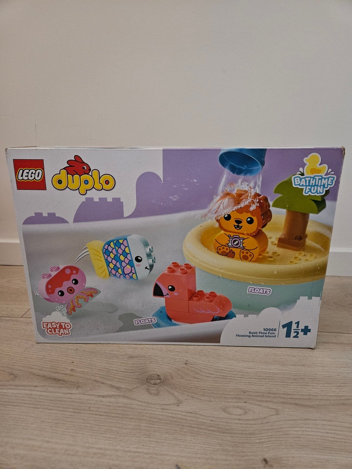 LEGO Duplo Badplezier Drijvend Dieren Eiland 10966, Kinderen en Baby's, Speelgoed | Badspeelgoed, Ophalen, Zo goed als nieuw