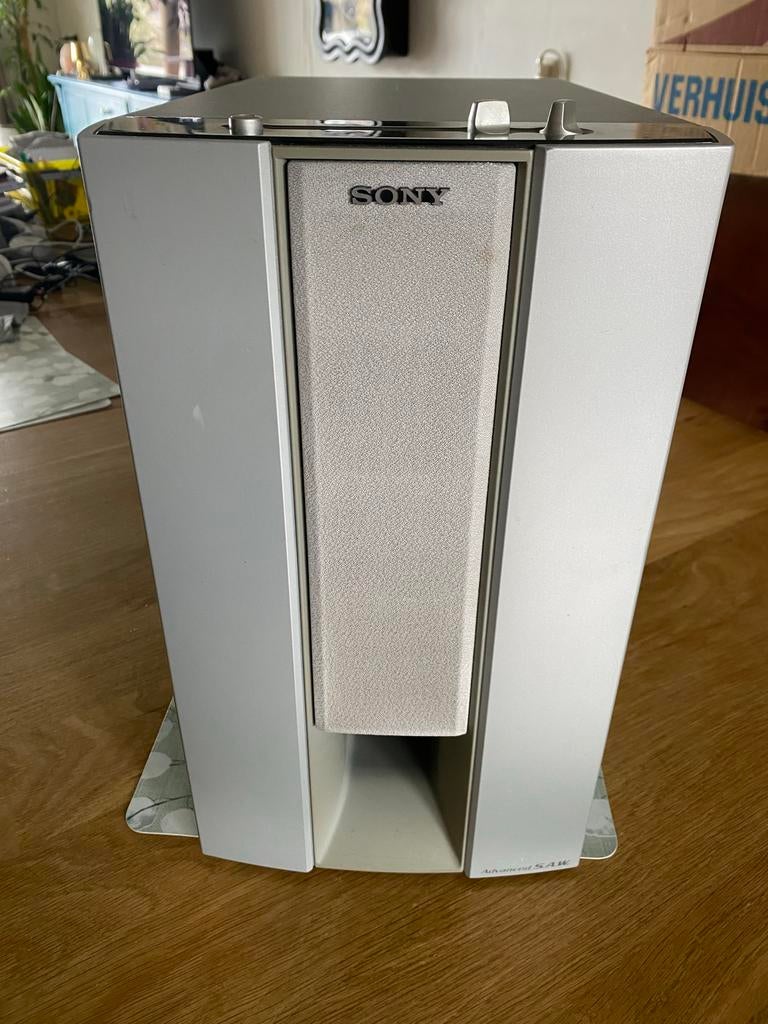 Sony SS-MS525 Subwoofer - Krachtige Bass voor Thuisbioscoop, Gebruikt, Subwoofer, Ophalen of Verzenden, Sony