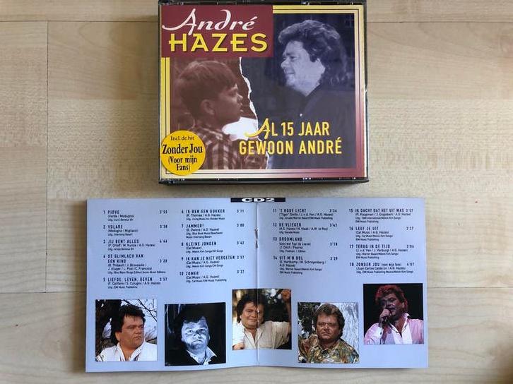 André Hazes - Al 15 Jaar Gewoon André (CD2), Ophalen of Verzenden, Zo goed als nieuw, Nederlandstalig
