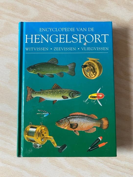 Encyclopedie van de Hengelsport; wit-, zee- en vliegvissen, Watersport en Boten, Ophalen of Verzenden, Zo goed als nieuw, Boek of Tijdschrift