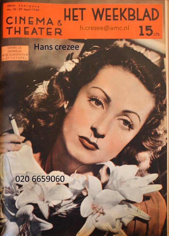 gezocht film blad Cinema en theater 1936 1937 1938 1939 1940, Ophalen of Verzenden, Gelezen, Muziek, Film of Tv
