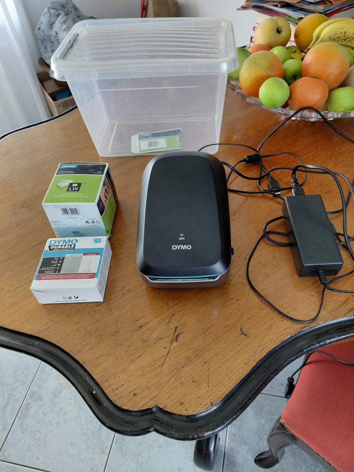 xx Dymo LabelWriter Wireless labelprinter met labels xx, Zwart-en-wit printen, Dymo, Printer, Draadloos