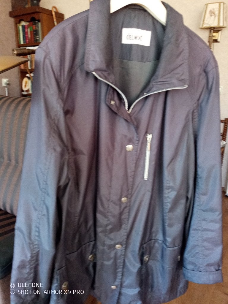 ZGAN prachtig grijs jack 46 DELMOD, DELMOD, Maat 46/48 (XL) of groter, Ophalen of Verzenden, Zo goed als nieuw