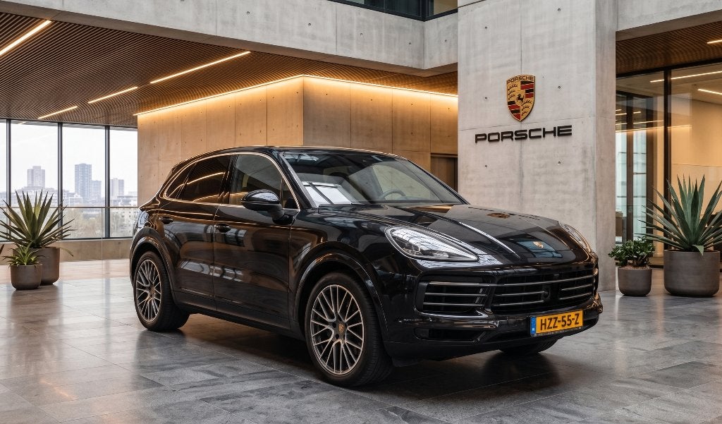 Porsche Cayenne S, Automaat, Cayenne, Lichtsensor, Zwart