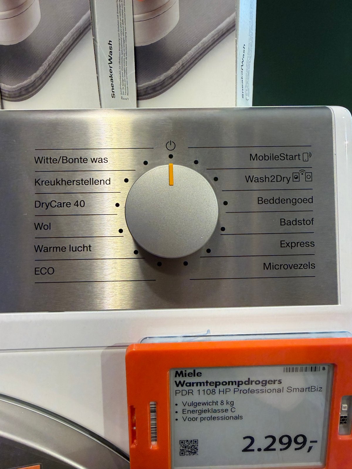 Miele Warmtepompdroger PDR 1108 HP Professional SmartBiz, Ophalen, 8 tot 10 kg, Nieuw, 85 tot 90 cm