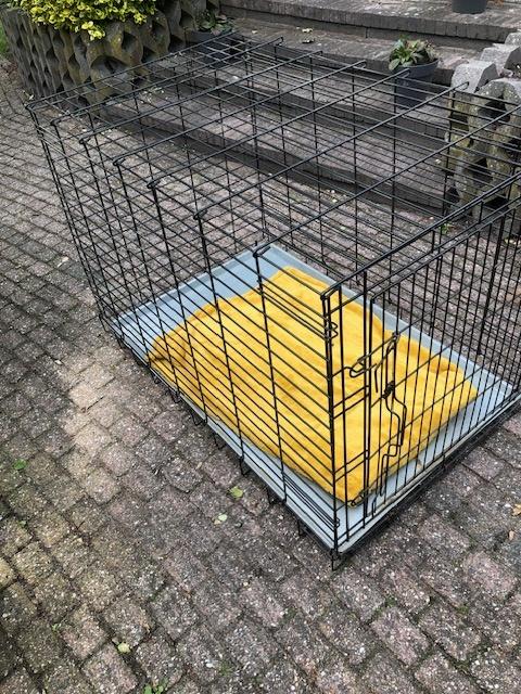 Hondenbench inklapbaar, Dieren en Toebehoren, Ophalen, Gebruikt