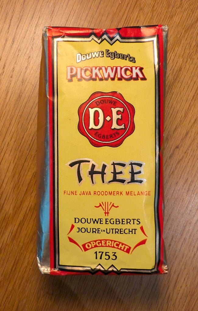 Pickwick thee - jaren 70-80 izgst, Ophalen of Verzenden, Zo goed als nieuw, Gebruiksvoorwerp