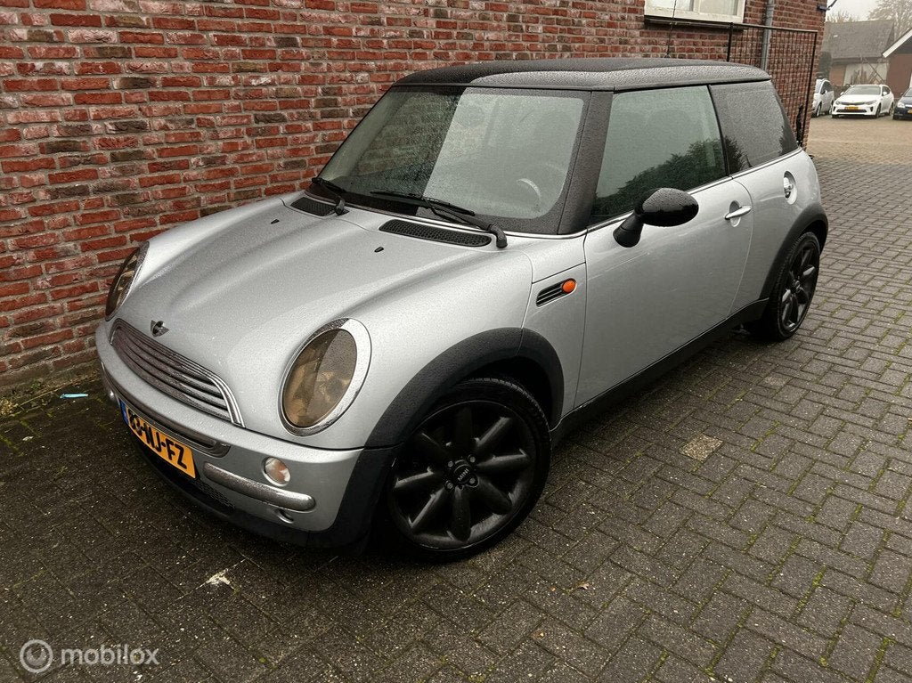 Mini Mini 1.6 Cooper, Auto's, Voorwielaandrijving, Stof, Gebruikt, Zwart