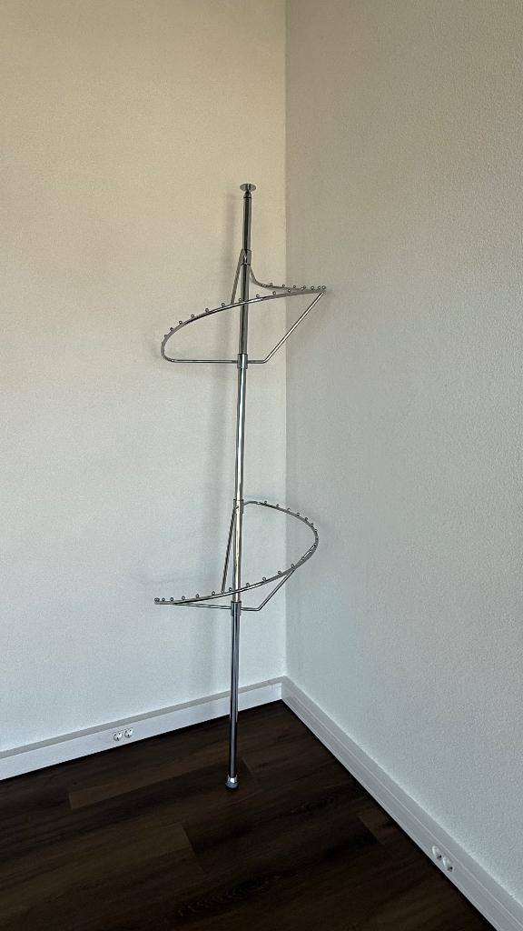 Spiraal kapstok - origineel model, rvs-chroom, Ophalen, Gebruikt, 200 cm of meer, Metaal