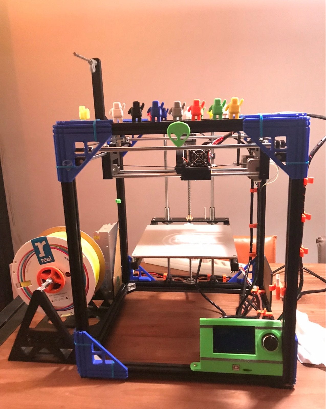 Zelfgebouwde 3D printer - Display en voeding defect, Computers en Software, Ophalen, Niet werkend, Filament