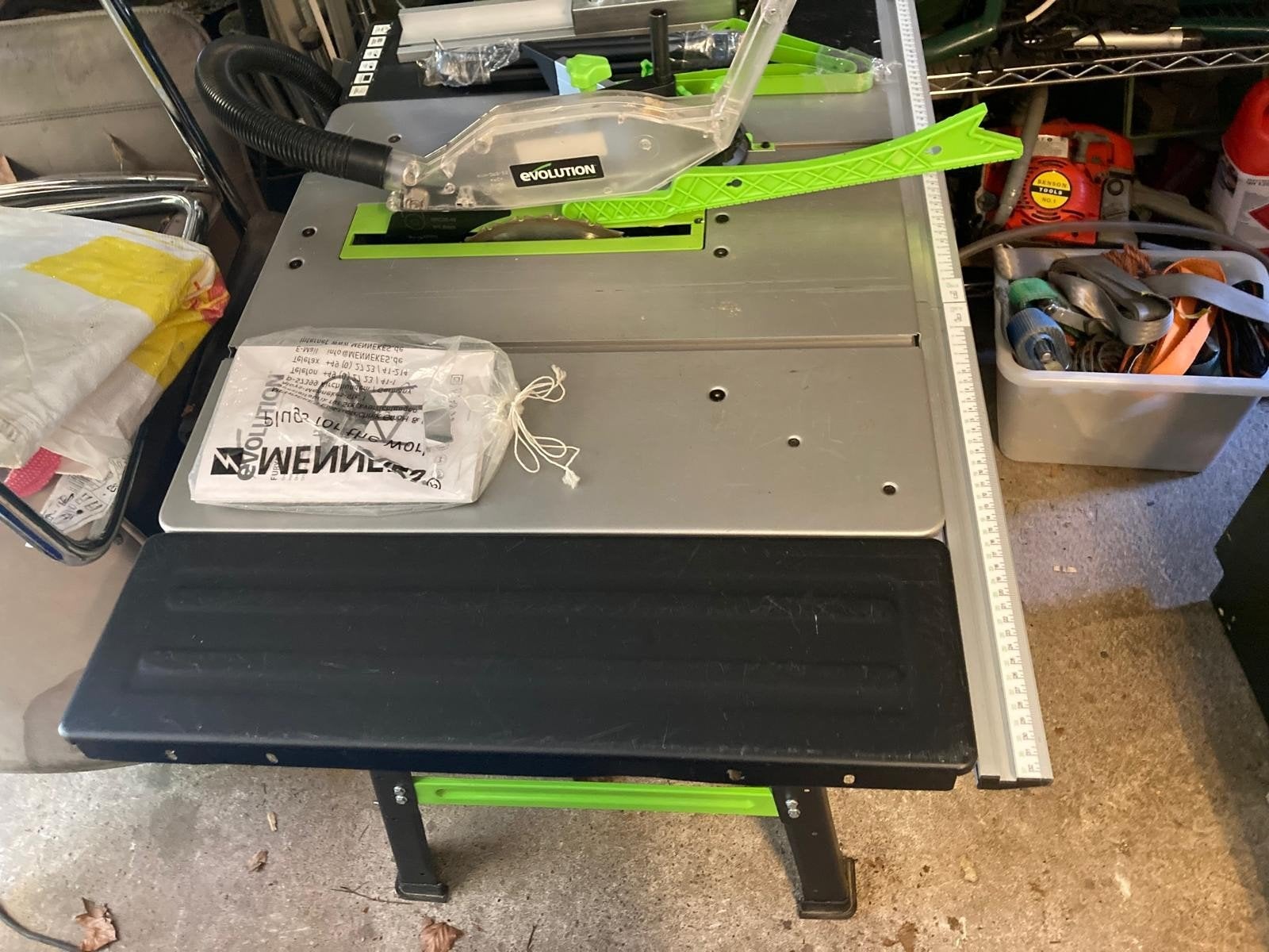 Zaagtafel electrisch, Ophalen of Verzenden, Zo goed als nieuw, 400 tot 600 watt, Overige typen