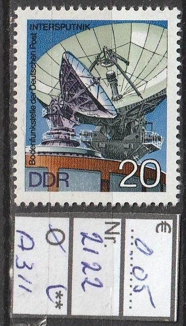 DDR Intersputnik Michel 2122 Nr.A311p, Verzenden, DDR, Postfris