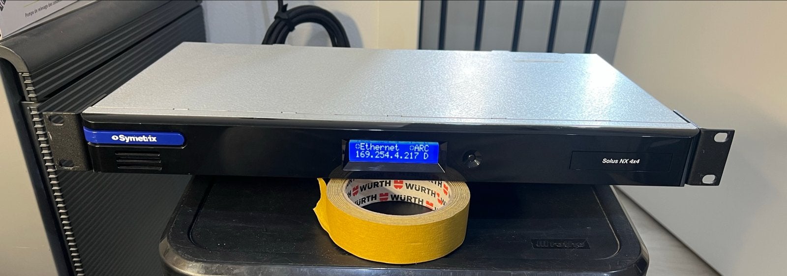 Symetrix Solus NX 4x4 Multi Processor, Ophalen of Verzenden, Gebruikt, Audio
