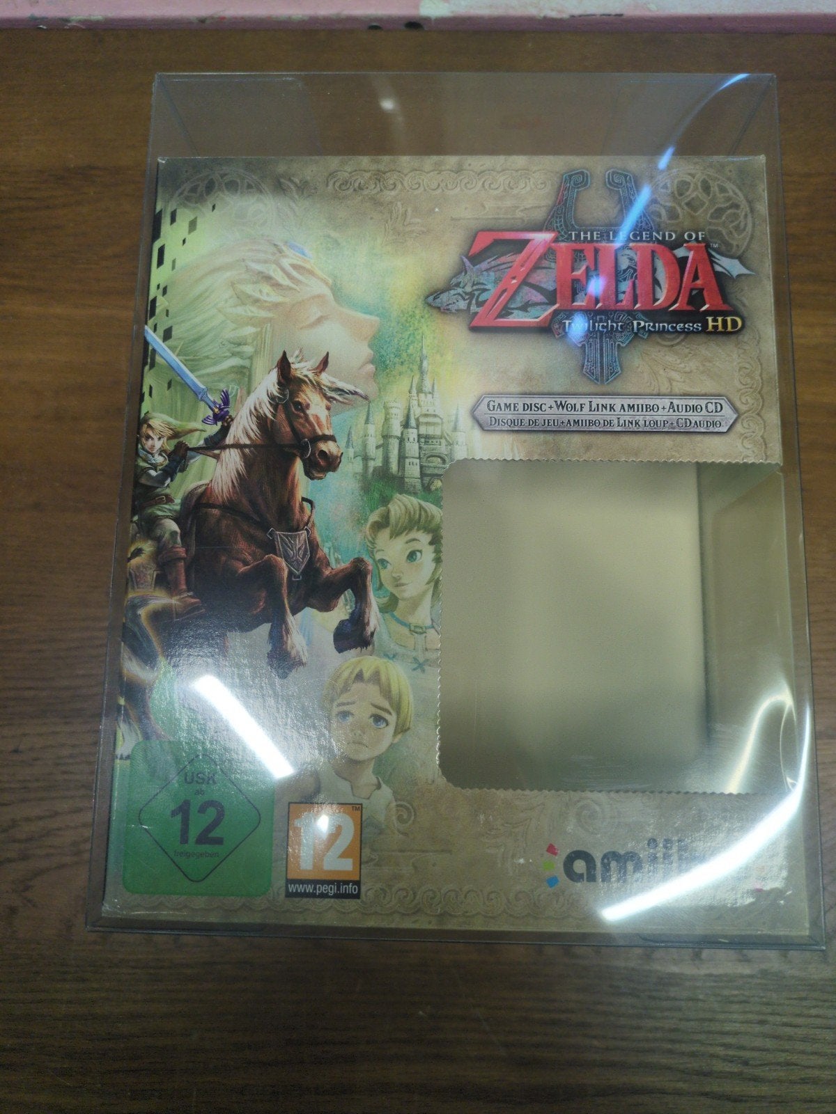 Wii U Twilight Princess HD Limited Edition Big Box Only, Spelcomputers en Games, Games | Nintendo Wii U, Zo goed als nieuw, 1 speler