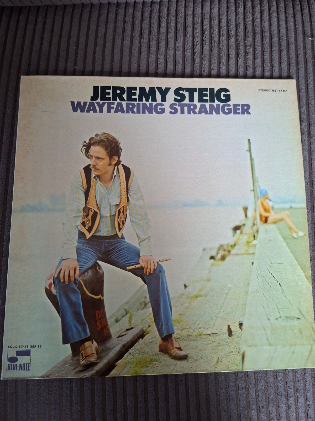Jeremy Steig - Wayfaring Stranger LP (1971) Jazz Fluit, Cd's en Dvd's, Vinyl | Pop, Gebruikt, 12 inch, Ophalen