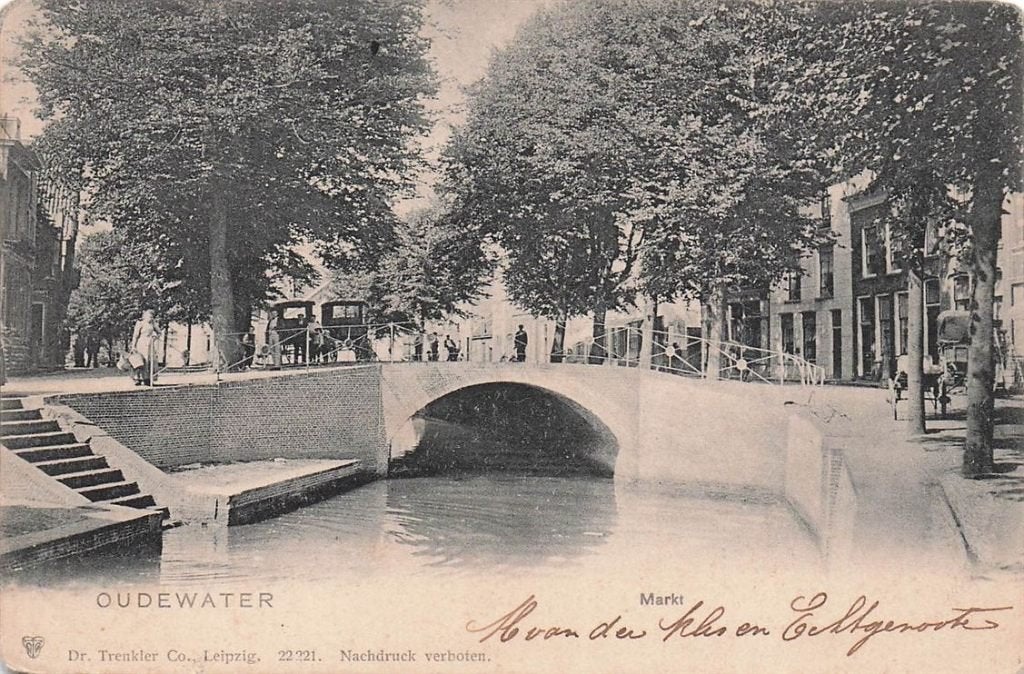 702-335-055 Oudewater Markt, Verzenden, Voor 1920, Utrecht