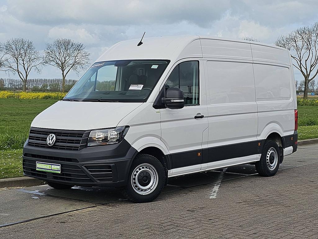 Volkswagen Crafter 35 L3H3 140Pk Automaat Trekhaak Camera Ca, Gebruikt, Zwart, 4 cilinders, Volkswagen