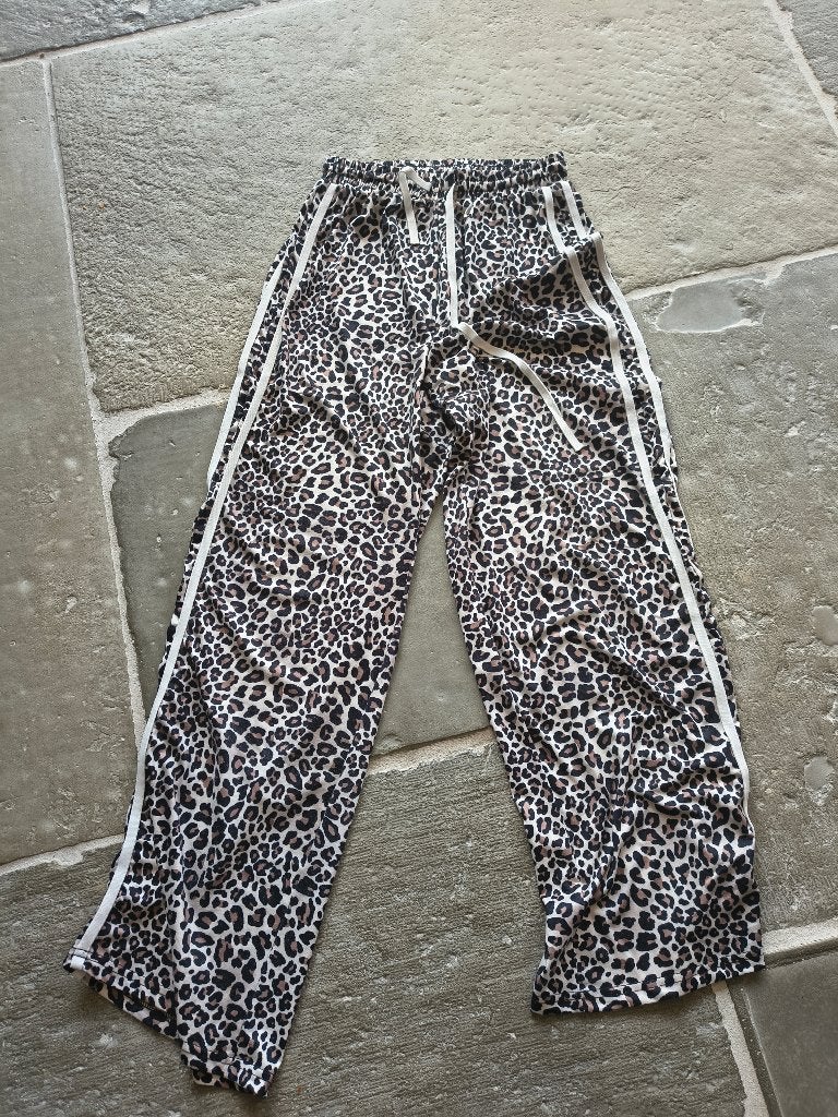 Joggingbroek panterprint, Maat 38/40 (M), Meerkleurig, Overige typen, Nieuw