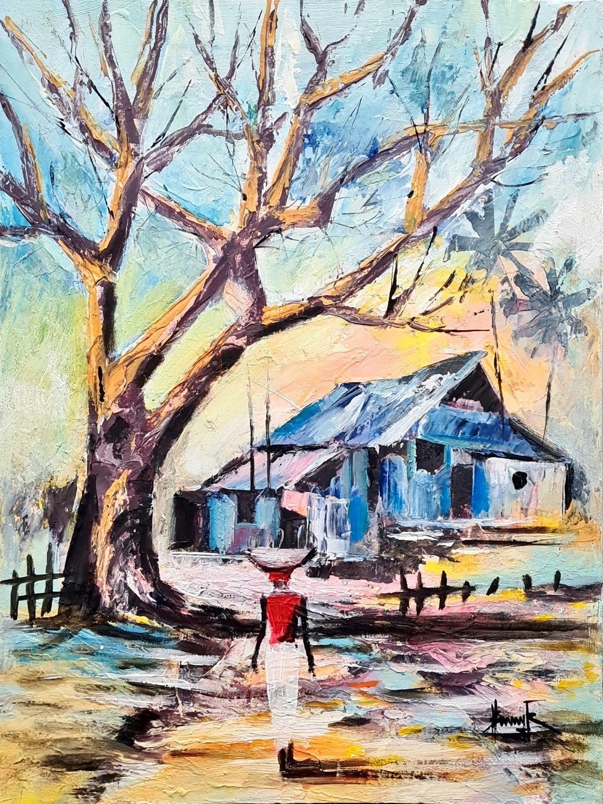 Farm (Ibrahim Sesay Jr.), Antiek en Kunst, Ophalen