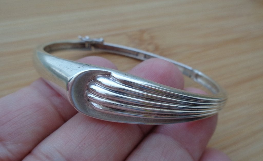 zilveren design armband [352], Verzenden, Zo goed als nieuw, Zilver, Zilver