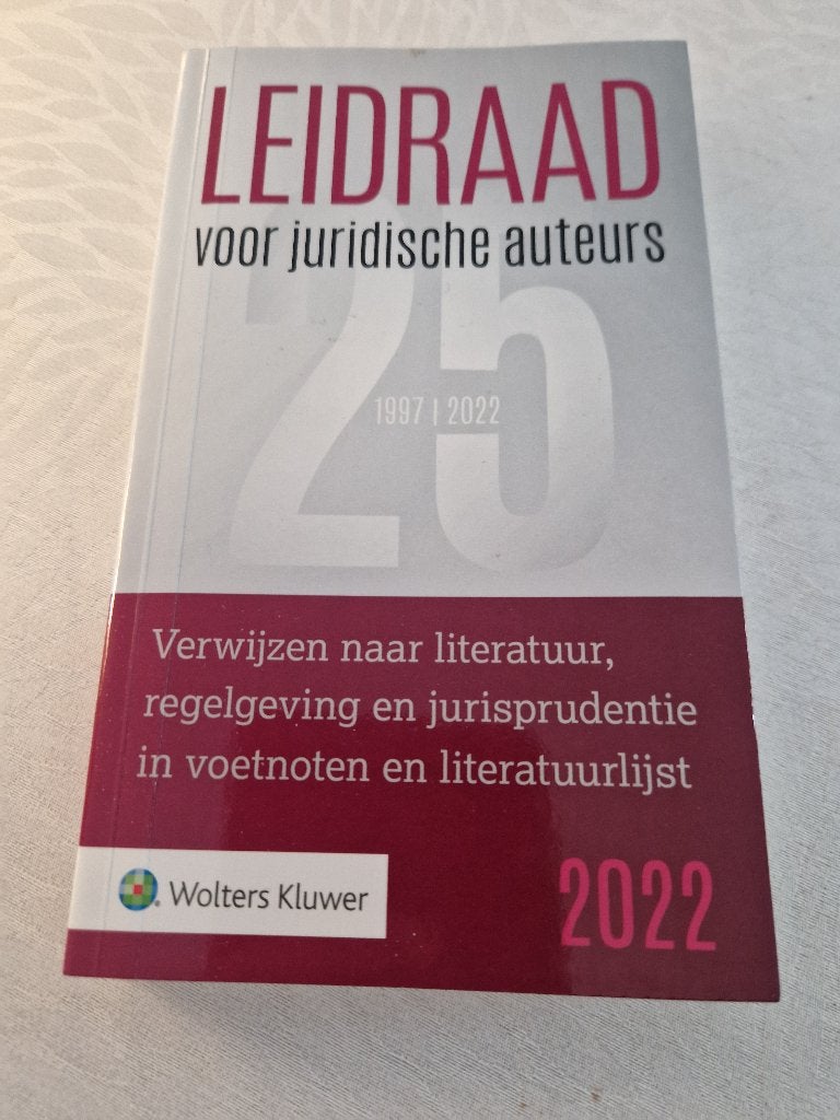 Leidraad voor juridische auteurs 9789013167153, Boeken, Studieboeken en Cursussen, Zo goed als nieuw, Wolters Kluwer, Alpha, HBO