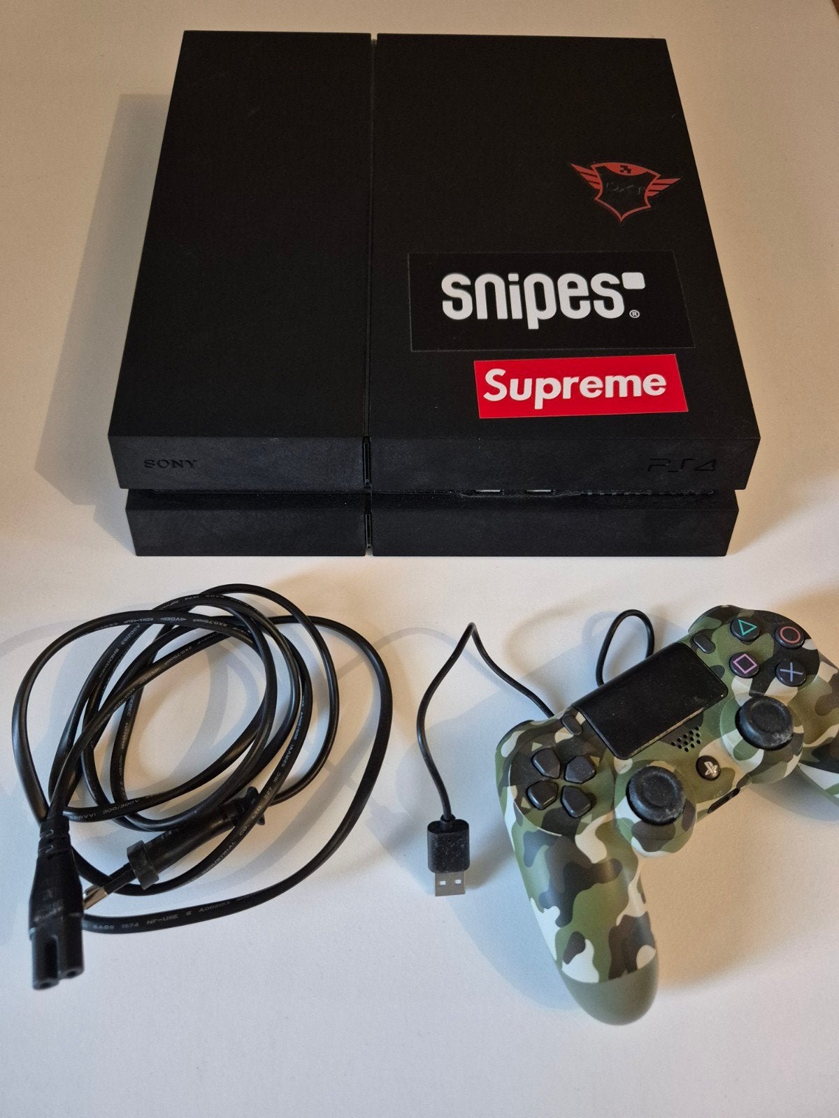 Sony PlayStation 4 (PS4) met camouflage controller, Ophalen of Verzenden, Met 1 controller, Slim, 500 GB