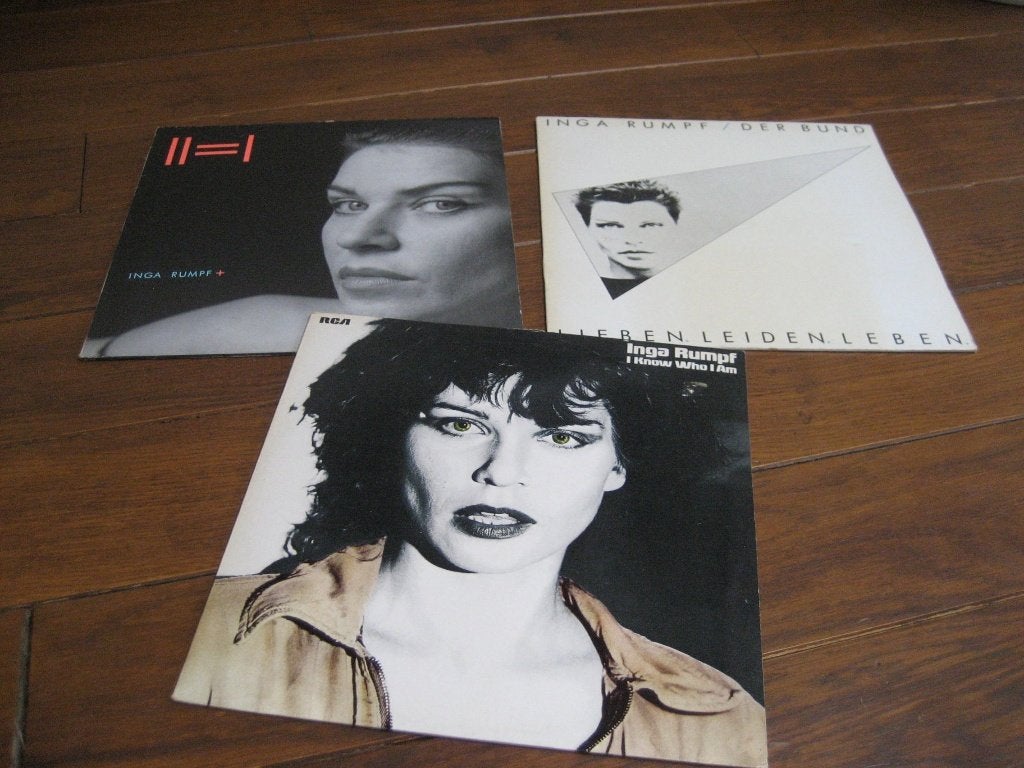 Inga rumpf lps 3x, Ophalen of Verzenden, Gebruikt, 12 inch, LP