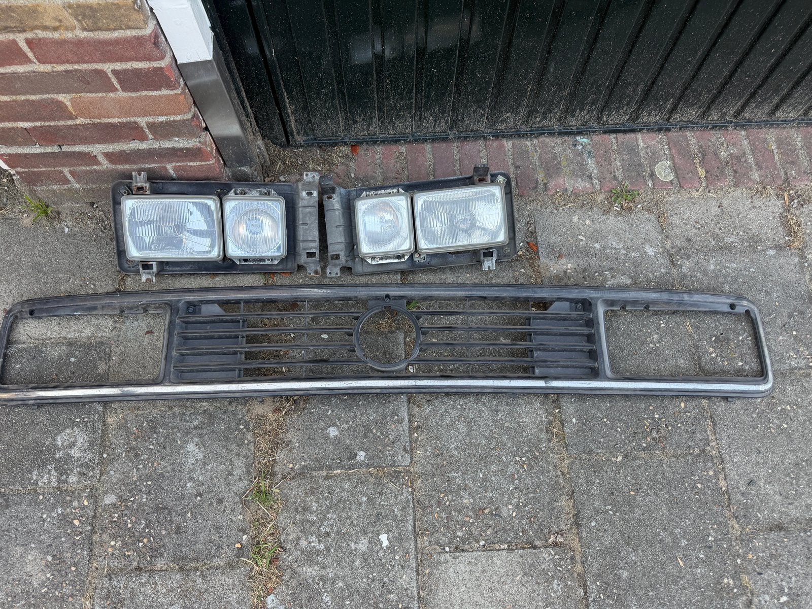 T3 multivan front grill koplampen, Ophalen, Gebruikt, Bumper, Volkswagen