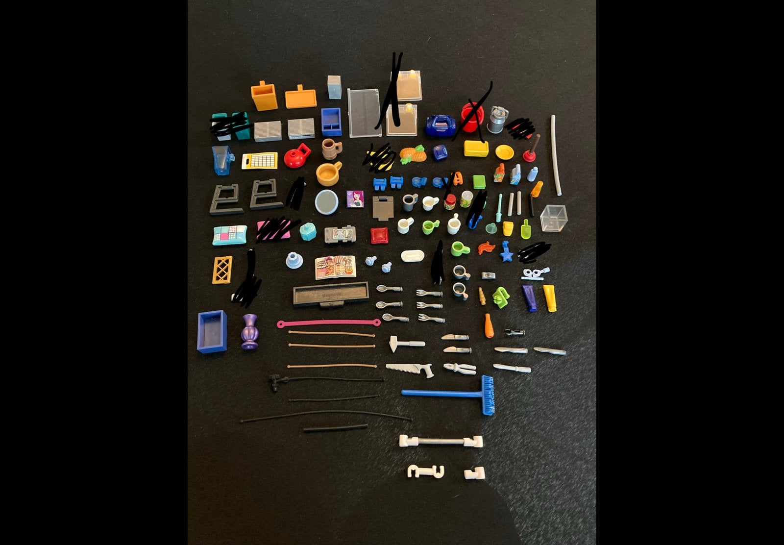 Playmobil klein huisraad., Ophalen of Verzenden, Zo goed als nieuw