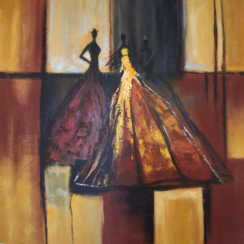 Groot echt geschilderd schilderij, Ophalen, Oorspronkelijke maker, Zo goed als nieuw, Schilderij