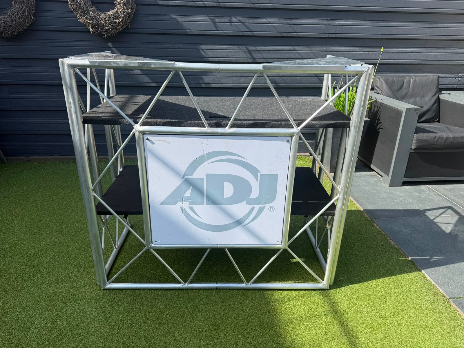 ADJ DJ Booth met draagtas en hoezen, Muziek en Instrumenten, Ophalen of Verzenden, Gebruikt, Dj-set, Overige merken