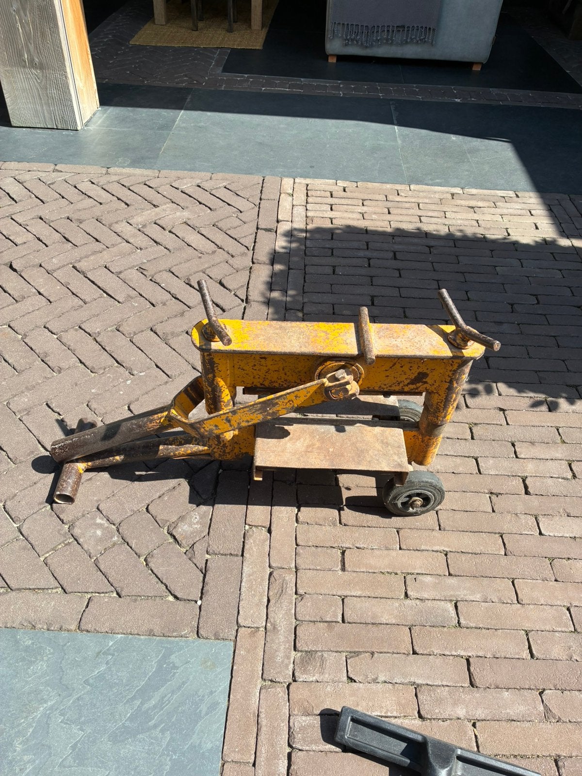 Stennen knipper, Ophalen, Gebruikt